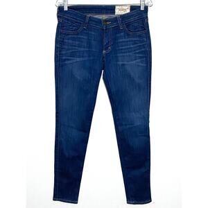 Siwy Jeans Hannah Halo Back Pocket Logo Womens 27 Stretch Made USA W100SCK